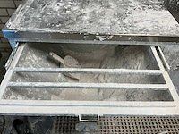 Gipstafel 180x80x200cm v.v. wasbak, gipsopslag met schroeftap - afbeelding 2 van  5