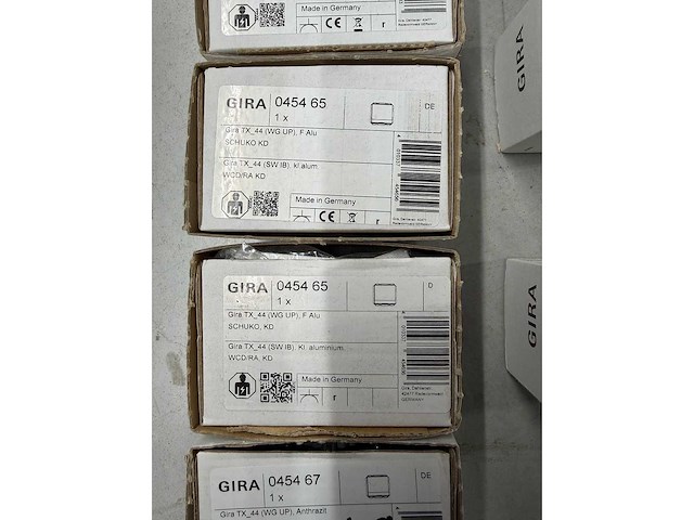 Gira - installatiemateriaal (8x) - afbeelding 4 van  4