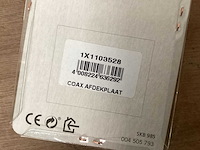 Gira st55 wit coax centraalplaat (65x) - afbeelding 1 van  1