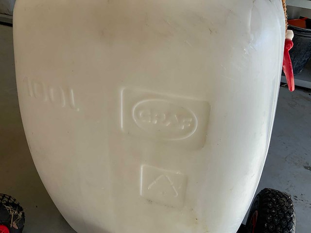 Giraf 100l spuittank op verrijdbaar statief - afbeelding 4 van  6