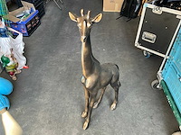 Giraffe beeld / sculptuur (100 cm) - afbeelding 1 van  3