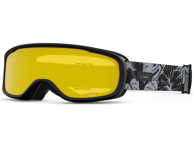 Giro moxie skibril zwart amber pink/cat2 - afbeelding 4 van  4