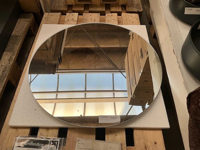 Giro spiegel (ø 80 cm) - afbeelding 1 van  3