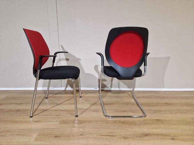 Giroflex - 353 bureaustoelen - desk chairs (2x) - afbeelding 4 van  8