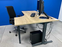 Girsbergen bureau met bureaustoel en kast - afbeelding 3 van  8