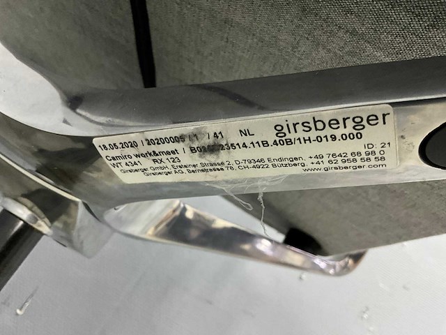 Girsberger - camiro - bureaustoelen - afbeelding 6 van  8
