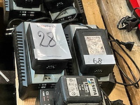 Gisepa acculader en accu (5x) - afbeelding 3 van  4