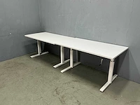 Gispen - bureautafel diverse afmetingen (4x)