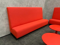Gispen - lounge set - rood - afbeelding 3 van  16