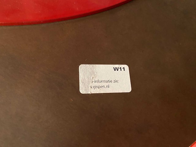 Gispen - lounge set - rood - afbeelding 8 van  16