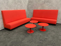 Gispen - lounge set - rood - afbeelding 1 van  16