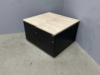 Gispen - rechthoek ladenkast 76x42,5x56 cm (2x)