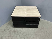 Gispen - rechthoek ladenkast 76x42,5x56 cm (2x) - afbeelding 6 van  10
