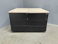 Gispen - rechthoek ladenkast 76x42,5x56 cm (2x) - afbeelding 2 van  10