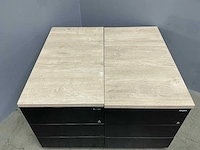 Gispen - rechthoek ladenkast 76x42,5x56 cm (2x) - afbeelding 10 van  10