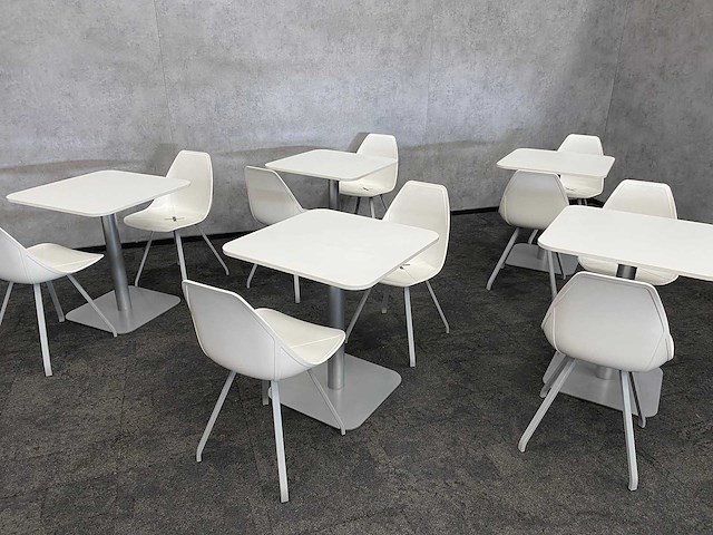 Gispen/ alma design - 10p kantine opstelling - afbeelding 3 van  19