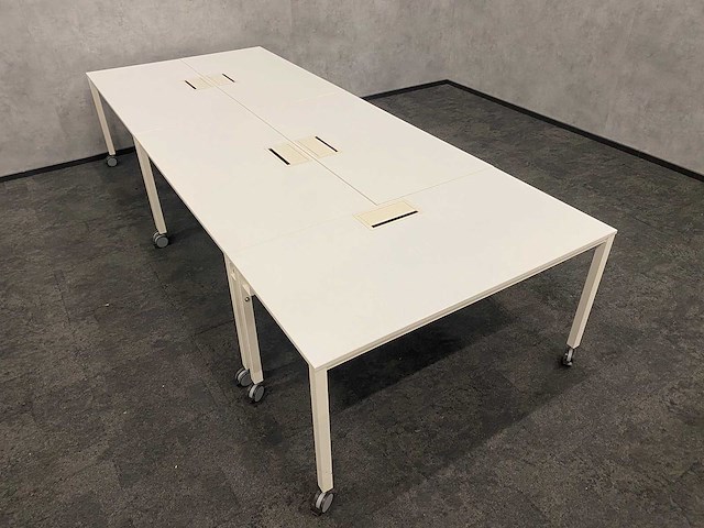 Gispen/ connection - 10p mobiele conferentie-/ cursisten opstelling - afbeelding 20 van  27