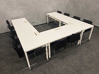 Gispen/ connection - 10p mobiele conferentie-/ cursisten opstelling - afbeelding 26 van  27