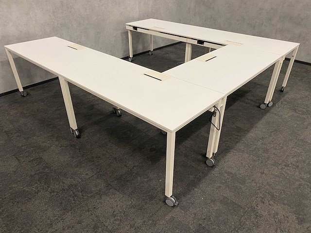 Gispen/ connection - 10p mobiele conferentie-/ cursisten opstelling - afbeelding 3 van  27