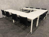 Gispen/ connection - 10p mobiele conferentie-/ cursisten opstelling - afbeelding 25 van  27