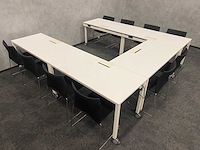 Gispen/ connection - 10p mobiele conferentie-/ cursisten opstelling - afbeelding 1 van  27