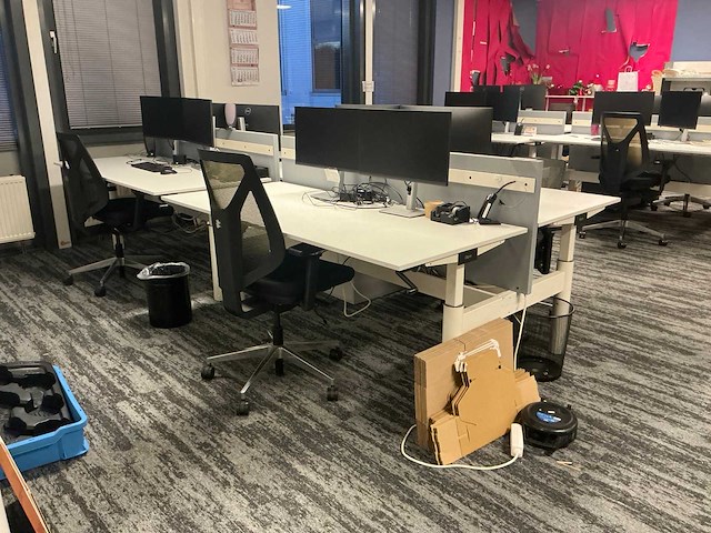 Gispen duo-bureau (4x) - afbeelding 2 van  9