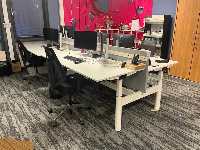 Gispen duo-bureau (4x) - afbeelding 5 van  9