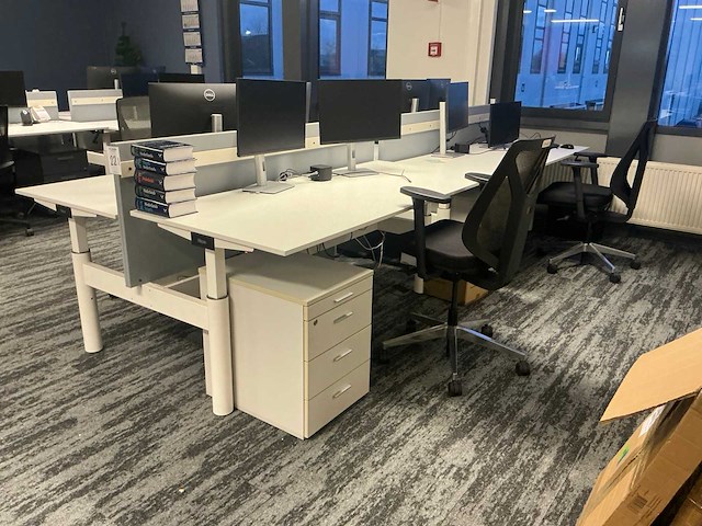 Gispen duo-bureau (4x) - afbeelding 4 van  8