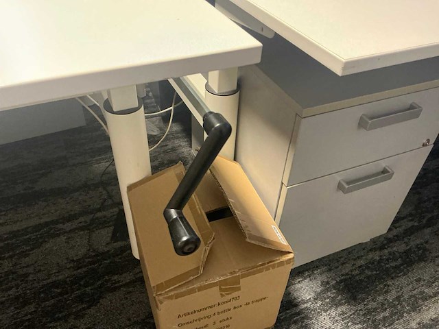 Gispen duo-bureau (4x) - afbeelding 6 van  8