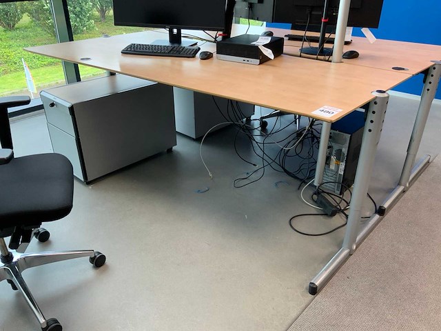 Gispen, girsberger bureauset met kast - afbeelding 6 van  9