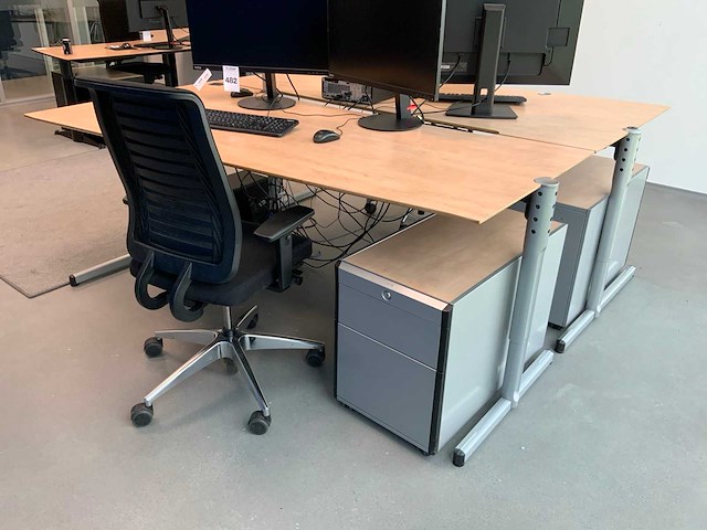 Gispen, girsberger bureauset met kast - afbeelding 9 van  9