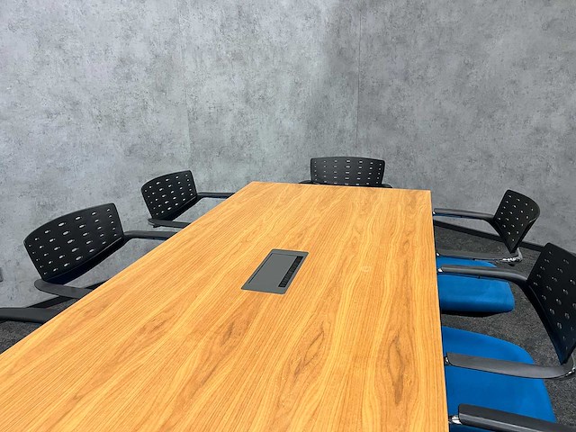 Gispen/ rovo - 8p conferentie opstelling 220x100 - afbeelding 12 van  14