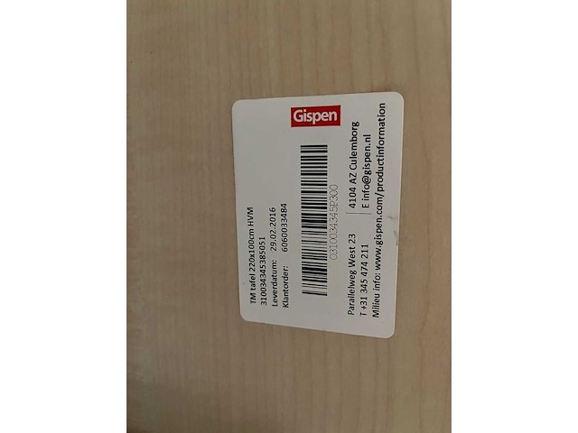 Gispen/ sedus - zit-zit slinger bureau 220x100 met bureaustoel - afbeelding 3 van  25