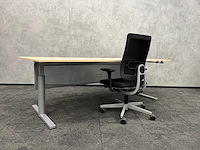 Gispen/ sedus - zit-zit slinger bureau 220x100 met bureaustoel - afbeelding 8 van  18