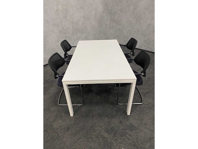 Gispen/ steelcase - 4 persoons vergaderset 180x100 - afbeelding 3 van  12