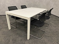 Gispen/ steelcase - 4 persoons vergaderset 180x100 - afbeelding 6 van  12