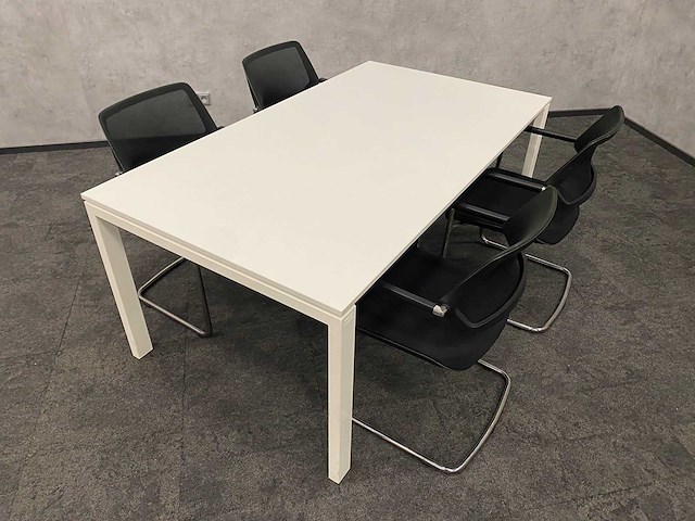 Gispen/ steelcase - 4 persoons vergaderset 180x100 - afbeelding 9 van  12