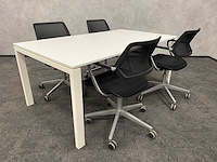 Gispen/ steelcase - 4 persoons vergaderset 180x100 - afbeelding 6 van  13