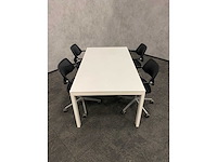 Gispen/ steelcase - 4 persoons vergaderset 180x100 - afbeelding 11 van  13