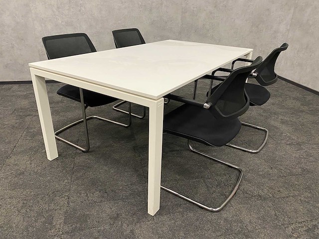 Gispen/ steelcase - 4 persoons vergaderset 180x100 - afbeelding 6 van  12
