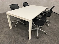Gispen/ steelcase - 4 persoons vergaderset 180x100 - afbeelding 12 van  13