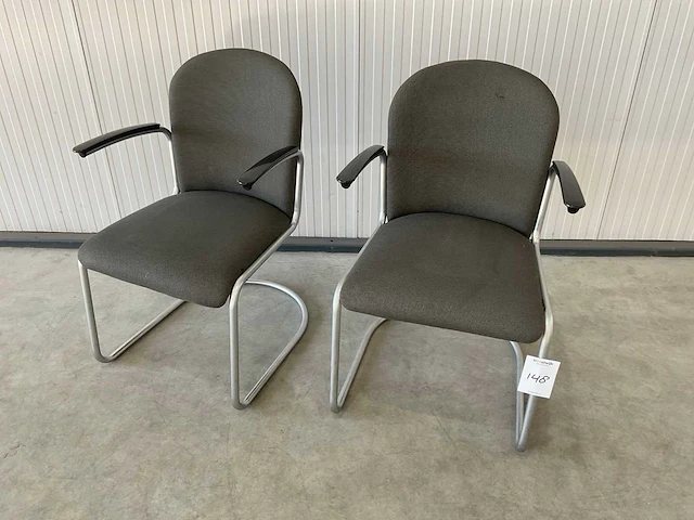 Gispen vergaderstoel (2x) - afbeelding 1 van  8