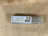 Giss - hss zirko 11,40mm - partij metaalboren (12x) - afbeelding 3 van  4