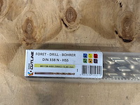 Giss - hss zirko 12,40mm - partij metaalboren (11x) - afbeelding 2 van  4