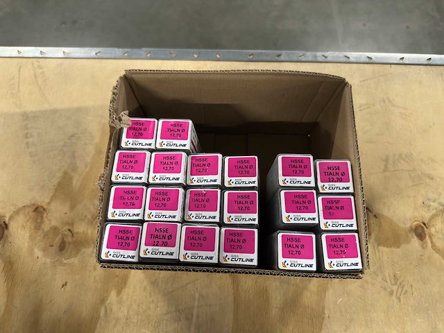 Giss - hsse tialn 12,70mm - partij metaalboren (20x) - afbeelding 2 van  4