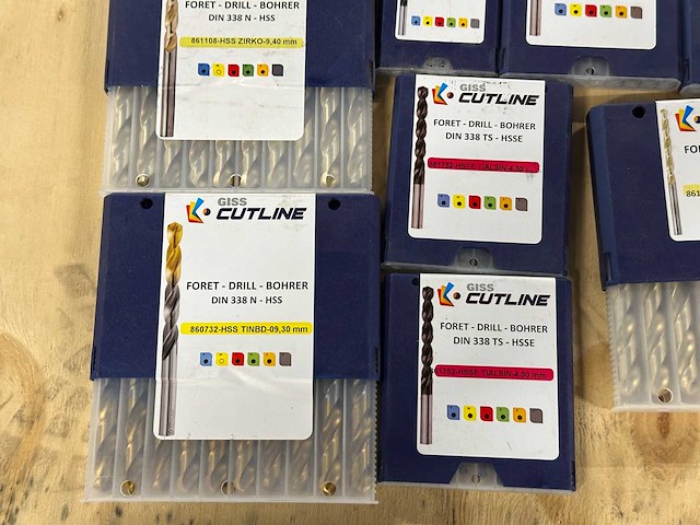 Giss - partij metaalboren - afbeelding 3 van  5