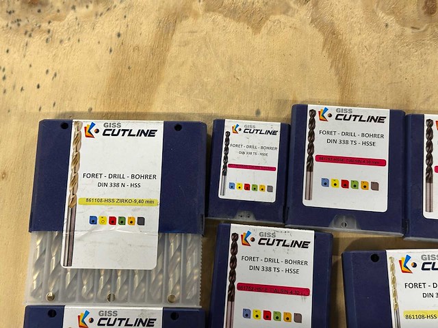 Giss - partij metaalboren - afbeelding 4 van  5