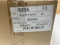 Giss 865563 werkhandschoen g-cut s nit 5 (100x) - afbeelding 7 van  8