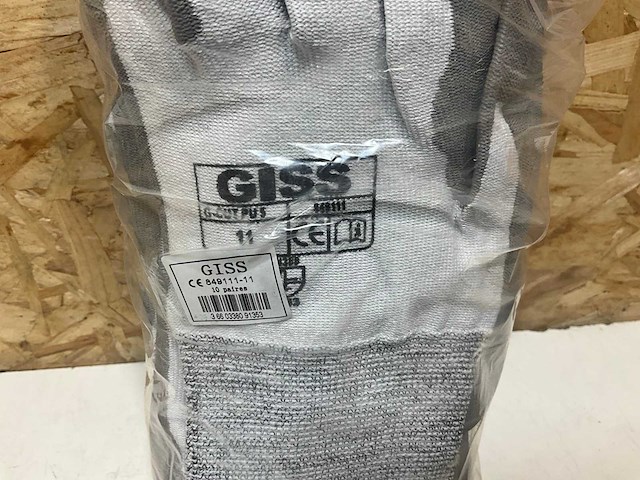 Giss g-cut werkhandschoen niveau 5 (100x) - afbeelding 2 van  2