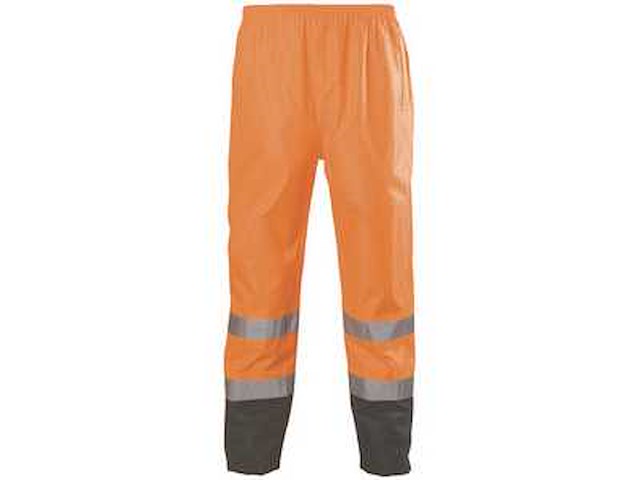 Giss oranje regenjas en broek maat m (5x) - afbeelding 2 van  7